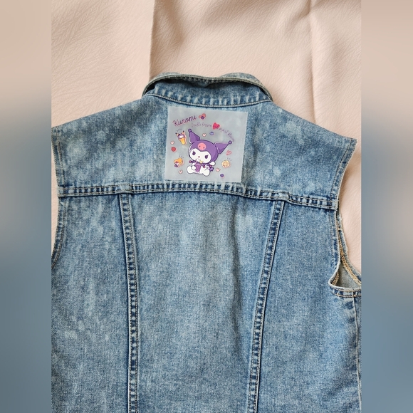 3/$18 Iron on Heat transfer Sanrio Kuromi pattern Small size - Picture 4 of 6